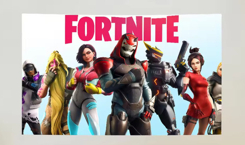 Fortnite flag 3x5 - fortnite,