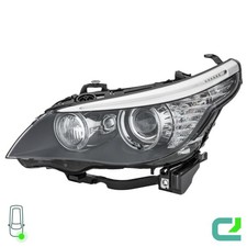Faro proiettore principale sinistro 12V PY21W bi-xeno HELLA per BMW serie 5 e altri