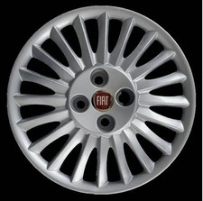 SET 4 COPRICERCHI - COPPA RUOTA-BORCHIA X FIAT GRANDE PUNTO C/15" LR  25213