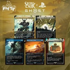 Magic The Gatering Secret Lair x Ghost of Tsushima No Foil
