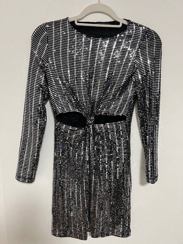 Zara glitzer kleid - zara,
