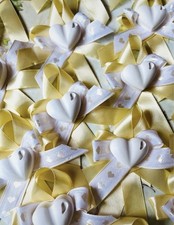 gessetti profumati 20 Segnaposto Cuore Matrimonio Oro Cuoricino