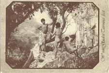 TAORMINA - Nudi - Von Gloeden Taormina fecit - rip - FG. - Viaggiata  -dup134