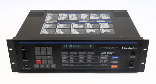 Oberheim matrix - oberheim, matrix-6r