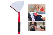 Spazzola Lavavetri Mop Rotante Microfribra Pulizia Vetri Doccia Parabrezza Auto