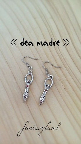 Orecchini dea madre regalo