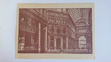 Cartolina Pubblicitaria Gloves Guanti Napoli Negozio Galleria Umberto I c18