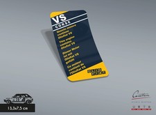 ADESIVO VS CORSE OLIO FIAT