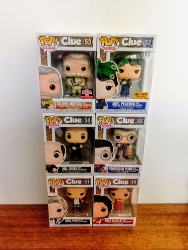 Funko pop cluedo complete - cluedo,