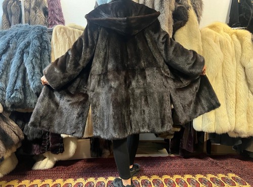 Cappotto visone pelliccia