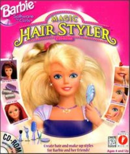 Barbie magic hair styler cd - magic,