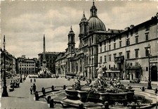 Cartolina Roma, Piazza Navona