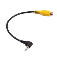 Cavo Convertitore GPS Adattatore Video AV 2,5mm Stereo Jack Maschio Spina a RCA Femmina