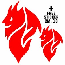 Adesivo prespaziato MILAN pre-spaced sticker decal + 1 FREE STICKER CM. 10