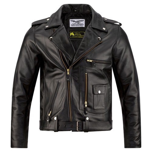 Giacca moto pelle cavallo j - pelle, di