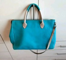 Big vintage leather bag by