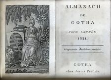 ALMANACH DE GOTHA CHEZ JUSTUS