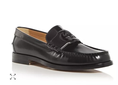 Mocassini gucci neri gg - mocassini,
