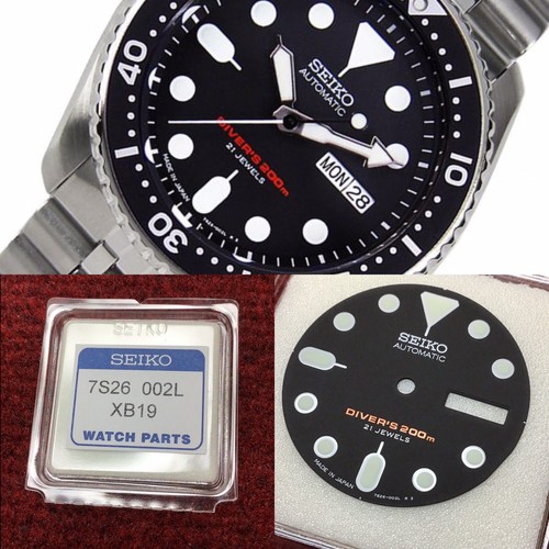 Seiko black dial japan made - dial,