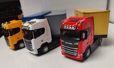 Camion contenitore Scania 1/50 camion pressofuso in lega modellino giocattolo, spedizione gratuita Regno Unito