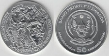 50 Amafaranga 2009 Ruanda