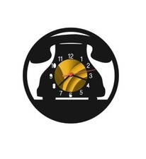 OROLOGIO IN VINILE DA PARETE