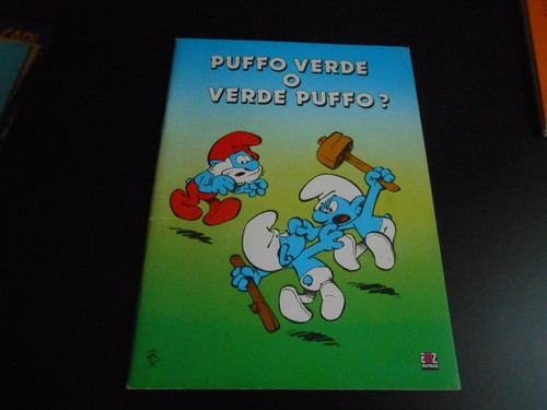 Puffo verde - verde,