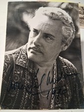 Mario del Monaco-Fotografia originale e firma autografa datata 1970-mm. 145x105