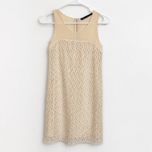 Abito zara basic avorio - basic, xs
