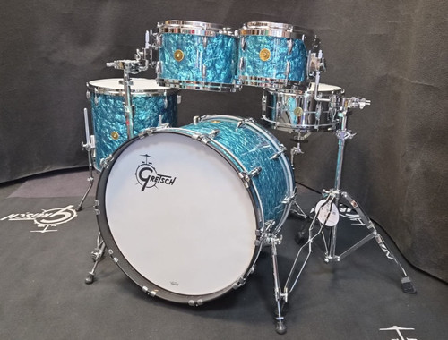 Gretsch shell set turqoise - gretsch,