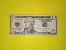 Banconota 10 Dollari USA 2004A