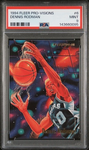 Dennis rodman 1994 fleer - rodman, 1994-95