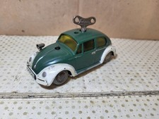 SCHUCO 3000 1/43 Volkwagen Maggiolino Polizia Giocattolo epoca a chiave Germany