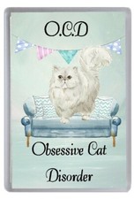 Persian Cat Fridge Magnet