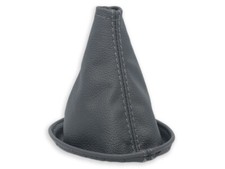 PER TOYOTA YARIS 1999-2003 CUFFIA LEVA CAMBIO PELLE GRGIO SCURO