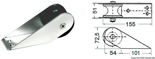 Musone prua inox - di,