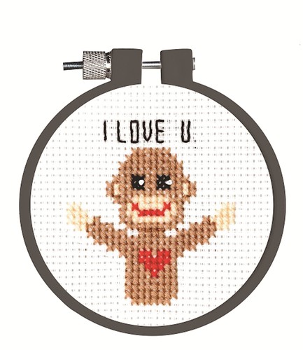 Kit punto croce kid stitch - kit,