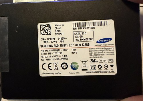 Samsung sm841 128 sata - samsung,