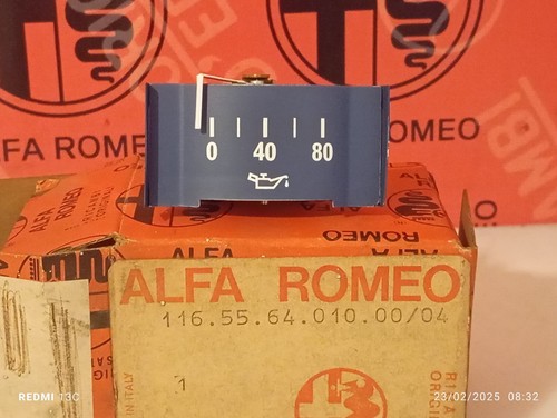 Alfa romeo alfetta manometro - alfa,