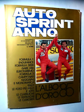 AUTOSPRINT ANNUARIO 1985 ANNO AUTO SPRINT supp 49/85 vol.n.16 MOLTO RARO OTTIMO!