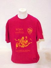 ROMA vs LIVERPOOL SEMIFINALE CHAMPIONS LEAGUE 2018 rara maglietta celebrativa
