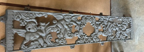 Panca artistica metallo ghisa