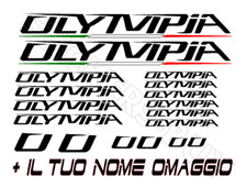 adesivi bici -  18 adesivi OLYMPIA - stickers OLYMPIA