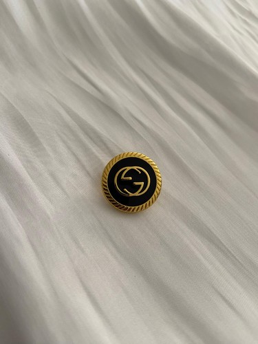 Gucci bottone oro nero ø - gucci,