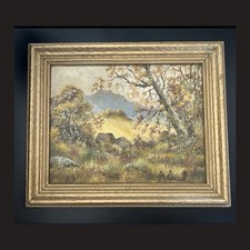 Paesaggio dipinto olio su tela
