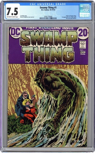 Swamp thing cgc - swamp,