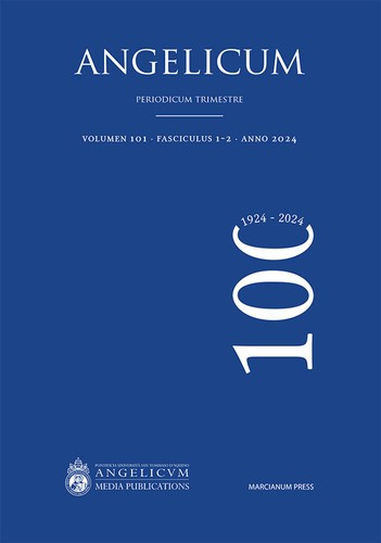 Angelicum vol 101 - angelicum, vol.