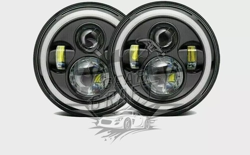 Coppia fari led - led, per