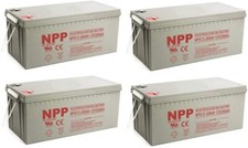 NPG12-200Ah (4 Pcs) Gel