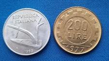 LOTTO 6 MONETE 100 LIRE 1955
